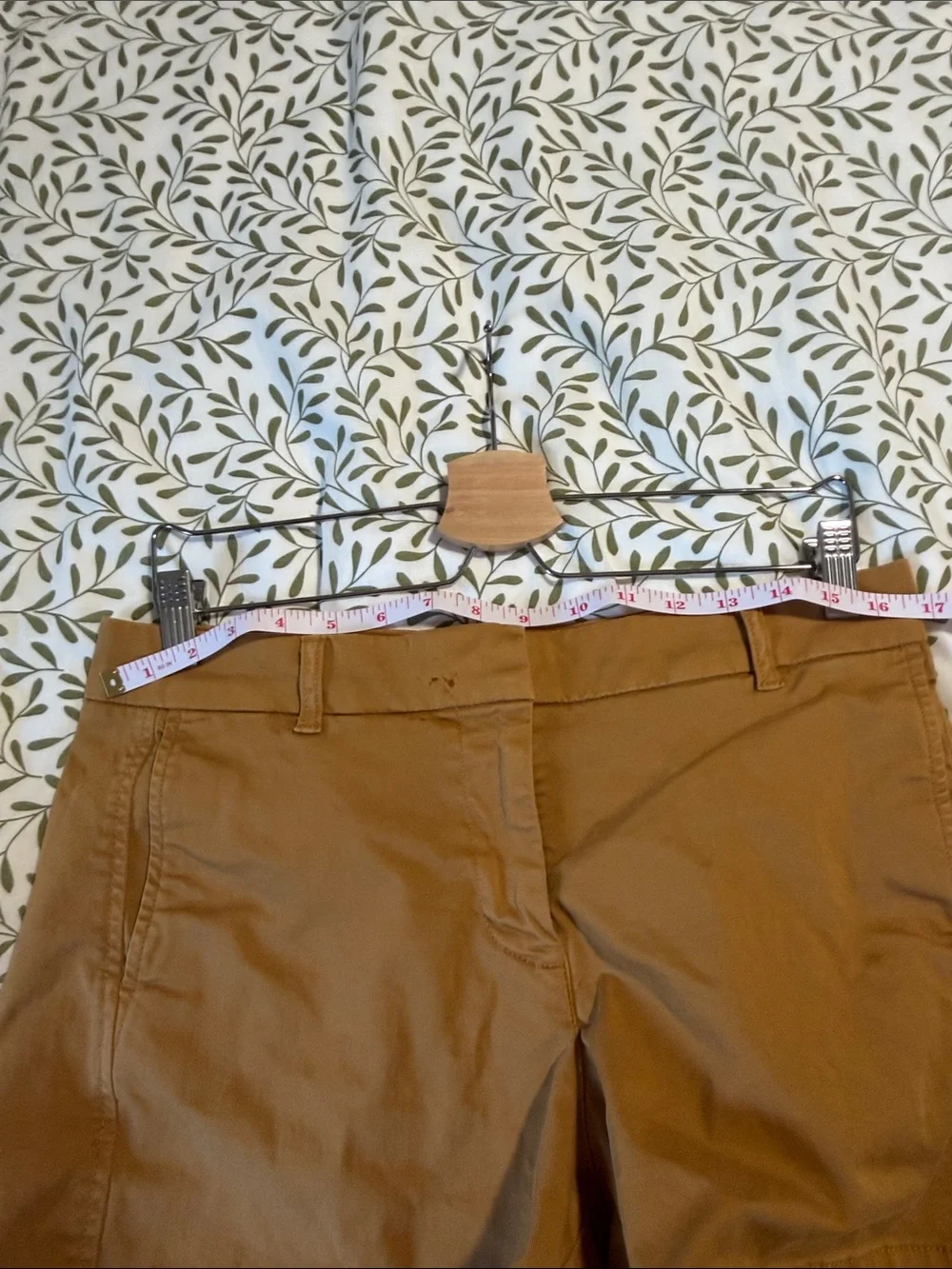 J. Crew Women's Mustard Yellow Cotton Shorts